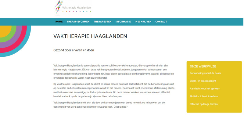 webdesign vak therapie